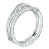 Thumbnail Image 1 of Previously Owned - 1/5 CT. T.W. Diamond Vintage-Style Solitaire Enhancer in 14K White Gold