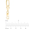 Thumbnail Image 2 of Previously Owned -  7.0mm Figaro Chain Bracelet in 14K Gold - 8.5"