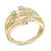 Previously Owned - 1/2 CT. T.W. Diamond Orbit Ring in 10K Gold