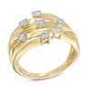 Thumbnail Image 1 of Previously Owned - 1/2 CT. T.W. Diamond Orbit Ring in 10K Gold