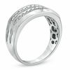 Thumbnail Image 2 of Previously Owned - 1/2 CT. T.W. Diamond Double Row Anniversary Band in 10K White Gold