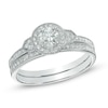 Thumbnail Image 0 of Previously Owned - 5/8 CT. T.W. Diamond Bridal Set in 10K White Gold