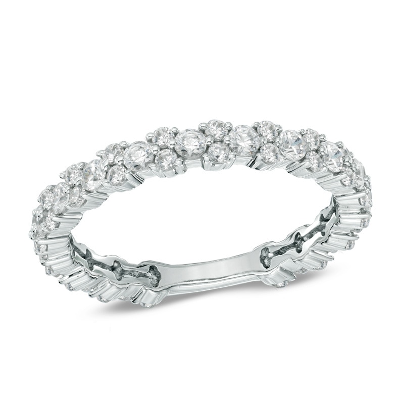 Main Image 1 of Previously Owned - 1 CT. T.W. Diamond Eternity Band in 14K White Gold