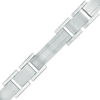 Thumbnail Image 1 of Previously Owned - Men's Carbon Fiber and Cable Link Bracelet in Two-Tone Stainless Steel - 8.5"