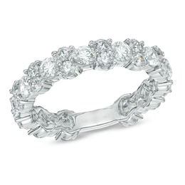 Previously Owned - 2 CT. T.W. Diamond Eternity Band in 14K White Gold