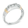 Thumbnail Image 2 of Previously Owned - 1/2 CT. T.W. Diamond Ring in 10K Two-Tone Gold