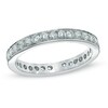 Thumbnail Image 1 of Previously Owned - 5/8 CT. T.W. Diamond Eternity Wedding Band in Platinum (H/SI1)