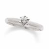 Thumbnail Image 0 of Previously Owned - 1/4 CT. Diamond Solitaire Engagement Ring in 14K White Gold