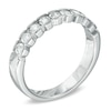 Thumbnail Image 2 of Previously Owned - 1/2 CT. T.W. Diamond Scallop Edge Anniversary Band in 14K White Gold