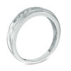 Thumbnail Image 2 of Previously Owned - Men's 1/4 CT. T.W. Diamond Comfort Fit Anniversary Band in 10K White Gold