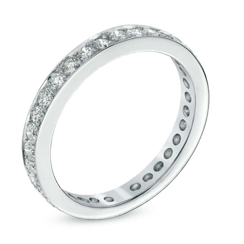 Previously Owned - 1/3 CT. T.W. Diamond Eternity Wedding Band in Platinum (H/SI1)