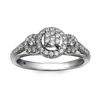 Thumbnail Image 1 of Previously Owned - Cherished Promise Collection™ 1/3 CT. T.W. Diamond Three Stone Frame Promise Ring in 10K White Gold