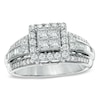 Thumbnail Image 0 of Previously Owned - 1 CT. T.W. Quad Princess-Cut Diamond Engagement Ring in 10K White Gold