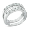 Thumbnail Image 2 of Previously Owned - 1 CT. T.W. Diamond Solitaire Enhancer in 14K White Gold (I/I1)