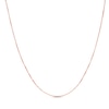Thumbnail Image 1 of Previously Owned - 0.45mm Box Chain Necklace in 14K Rose Gold