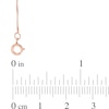 Thumbnail Image 2 of Previously Owned - 0.45mm Box Chain Necklace in 14K Rose Gold