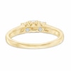 Thumbnail Image 3 of Previously Owned - 1/2 CT. T.W. Diamond Past Present Future® Ring in 14K Gold