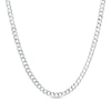Thumbnail Image 0 of Previously Owned - Men's 3.6mm Curb Chain Necklace in 14K White Gold - 22"