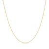 Thumbnail Image 1 of Previously Owned - Ladies' Adjustable 1.0mm Wheat Chain Necklace in 14K Gold - 22"