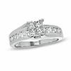 Thumbnail Image 1 of Previously Owned - 1 CT. T.W. Quad Princess Diamond Ring in 14K White Gold
