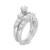 Thumbnail Image 2 of Previously Owned - 2 CT. T.W. Diamond Three Stone Bridal Set in 14K White Gold