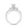 Thumbnail Image 5 of Previously Owned - 2 CT. T.W. Diamond Three Stone Bridal Set in 14K White Gold