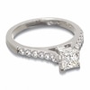 Previously Owned - 1 CT. T.W. Colorless Princess-Cut Diamond Solitaire Engagement Ring in 18K White Gold
