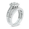 Thumbnail Image 1 of Previously Owned - Celebration Grand® 1-1/2 CT. T.W. Diamond Frame Bridal Set in 14K White Gold (H-I/I1)