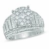 Thumbnail Image 1 of Previously Owned - 2 CT. T.W. Composite Diamond Engagement Ring in 14K White Gold