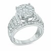 Thumbnail Image 2 of Previously Owned - 2 CT. T.W. Composite Diamond Engagement Ring in 14K White Gold