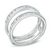 Thumbnail Image 1 of Previously Owned - 1 CT. T.W. Princess-Cut Diamond Solitaire Enhancer in 14K White Gold