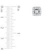 Thumbnail Image 2 of Previously Owned - 1 CT. T.W. Princess-Cut Diamond Frame Stud Earrings in 10K White Gold