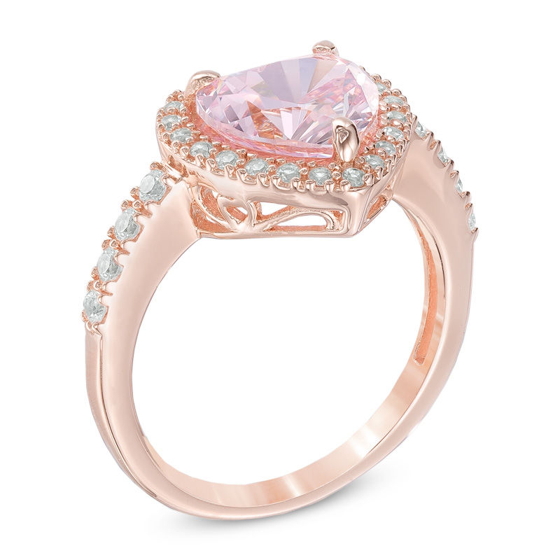 Zales pink sapphire ring new arrivals