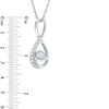 Thumbnail Image 1 of Previously Owned - Diamond Accent Infinity Pendant in 10K White Gold