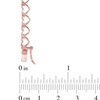 Thumbnail Image 2 of Previously Owned - 1/10 CT. T.W. Diamond Heart Necklace in Sterling Silver and 18K Rose Gold Plate - 16"