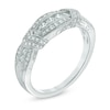 Thumbnail Image 1 of Previously Owned - 1/4 CT. T.W. Diamond Vintage-Style Anniversary Band in 10K White Gold