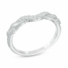 Thumbnail Image 2 of Previously Owned - 1/5 CT. T.W. Diamond Contour Anniversary Band in 14K White Gold