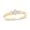Thumbnail Image 0 of Previously Owned - Diamond Accent Split Shank Promise Ring in 10K Gold