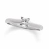Thumbnail Image 1 of Previously Owned - 1/4 CT. Princess-Cut Diamond Solitaire Engagement Ring in 14K White Gold