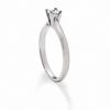 Thumbnail Image 2 of Previously Owned - 1/4 CT. Princess-Cut Diamond Solitaire Engagement Ring in 14K White Gold