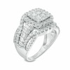 Thumbnail Image 1 of Previously Owned - 2 CT. T.W. Composite Diamond Layered Frame Ring in 10K White Gold
