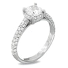 Thumbnail Image 2 of Previously Owned - 1-1/2 CT. T.W. Framed Pavé Diamond Ring in 14K White Gold