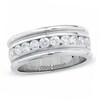 Thumbnail Image 1 of Previously Owned - 1 CT. T.W. Diamond Milgrain Band in 14K White Gold