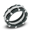 Thumbnail Image 1 of Previously Owned - Men's 9.0mm Two-Tone Stainless Steel Comfort Fit Wedding Band
