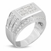 Thumbnail Image 1 of Previously Owned - 1-7/8 CT. T.W. Rectangle Diamond Ring in 14K White Gold