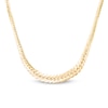 Thumbnail Image 1 of Previously Owned - Herringbone Chain Necklace in 14K Gold - 18"