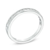 Thumbnail Image 2 of Previously Owned 1/4 CT. T.W. Diamond Band in 14K White Gold