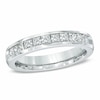 Thumbnail Image 0 of Previously Owned - 1 CT. T.W. Princess-Cut Diamond Wedding Band in 14K White Gold