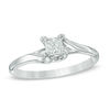 Thumbnail Image 1 of Previously Owned - 1/3 CT. Princess-Cut Diamond Solitaire Engagement Ring in 14K White Gold