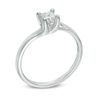 Thumbnail Image 2 of Previously Owned - 1/3 CT. Princess-Cut Diamond Solitaire Engagement Ring in 14K White Gold